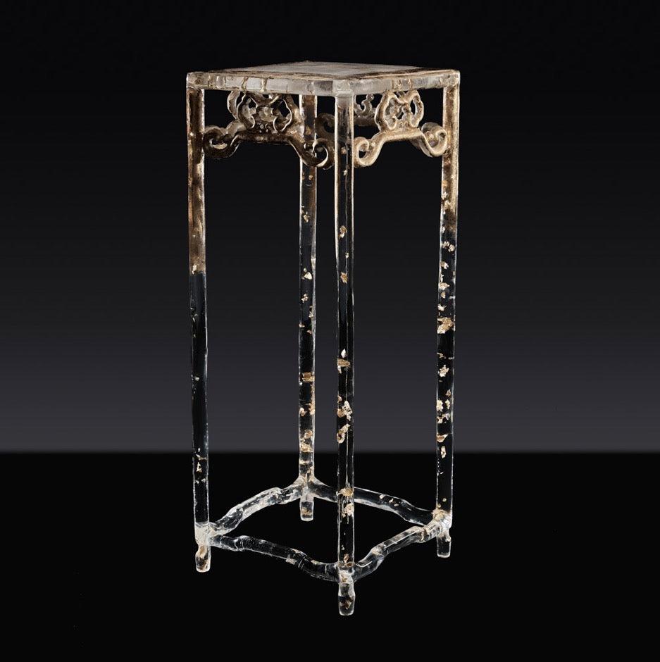 CHINESE CLASSICAL SQUARE FLOWER STAND (S)