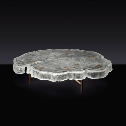 WOOD GRAIN COFFEE TABLE