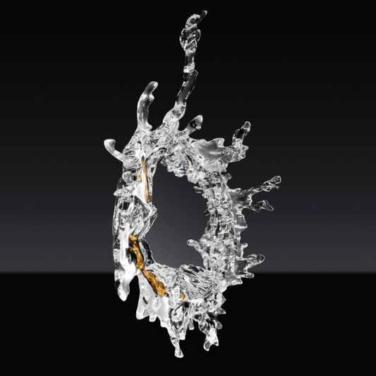 CELESTIAL WATER MIRROR (GOLDEN W/LIGHT)