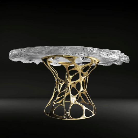 TREE GRAIN ROUND TABLE (1.5m)