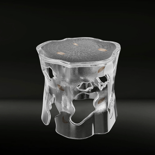 TREE GRAIN SIDE TABLE (L)