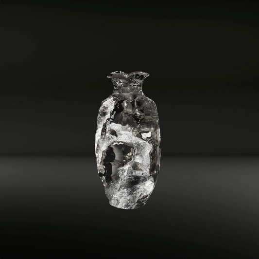 ENGRAVED VASE (OUTER SILVER FOIL)