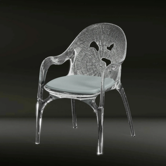 TREE GRAIN DINING CHAIR (INCLUDING SEAT CUSHION)