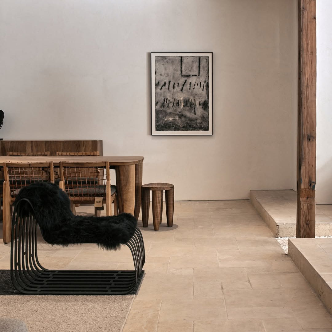 LAMBSKIN LOUNGE CHAIR