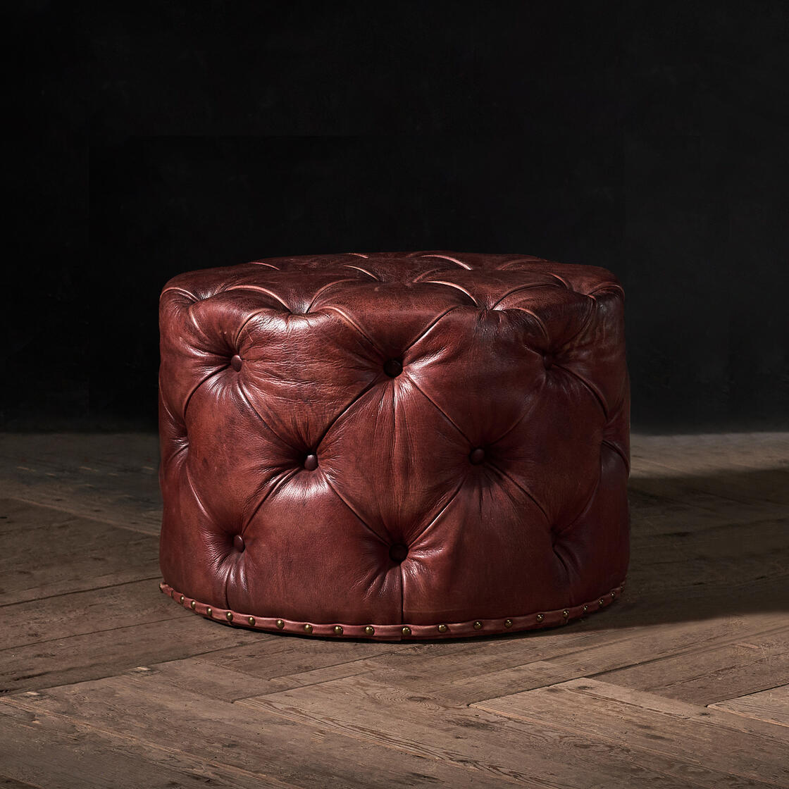 LORD DIGSBY ROUND FOOTSTOOL