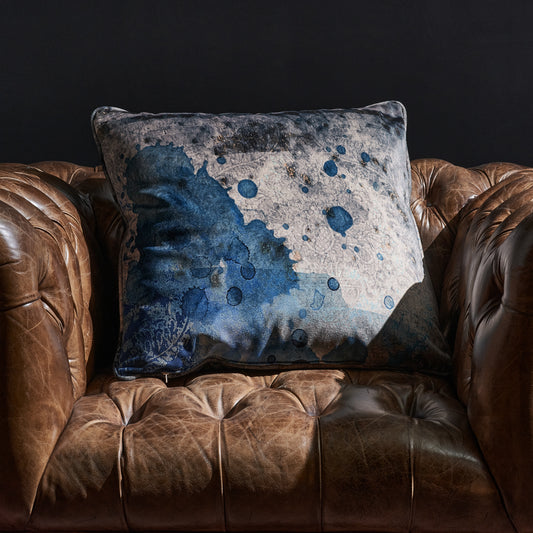 SIREN MELTING PAISLEY SQUARE CUSHION