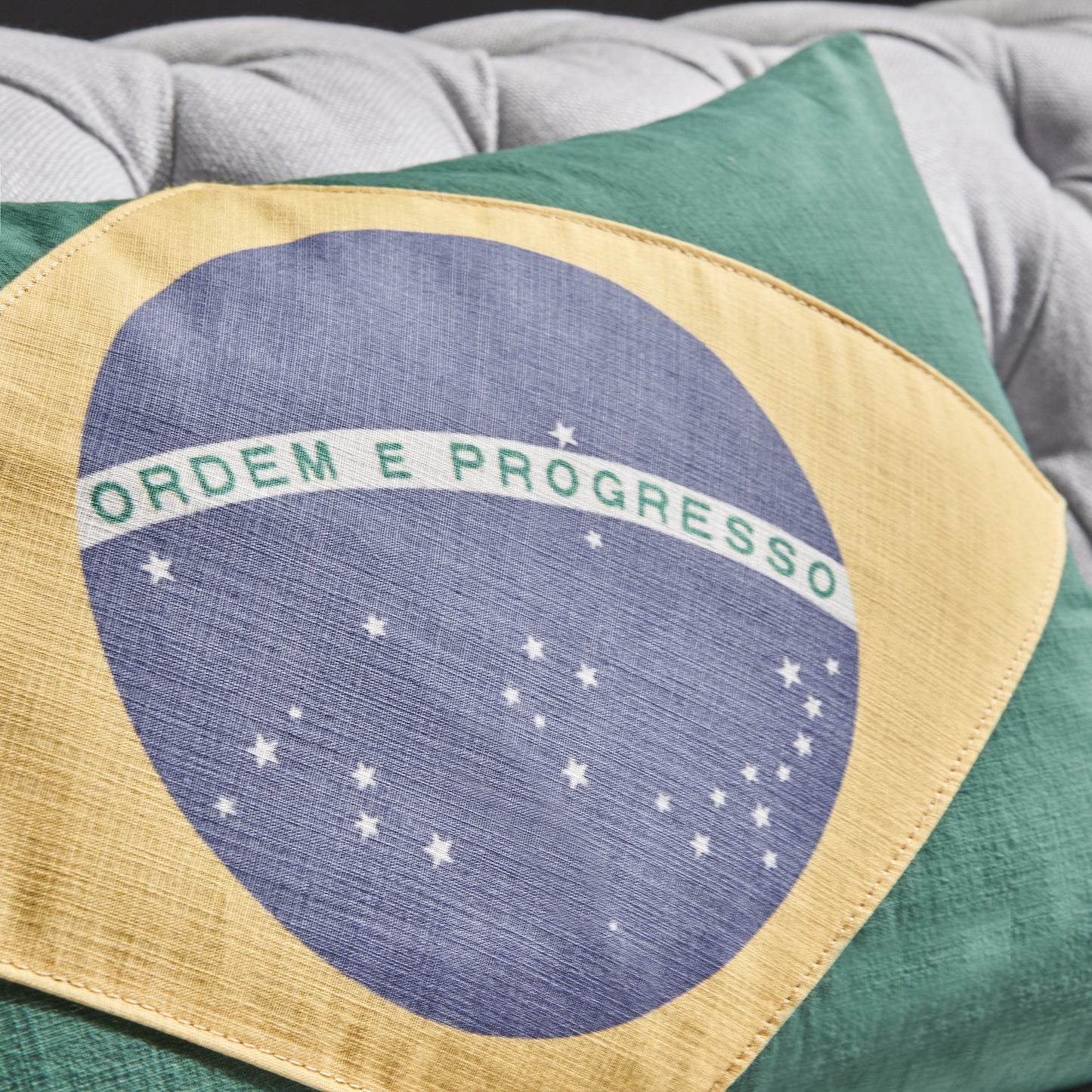 BRAZIL FLAG CUSHION