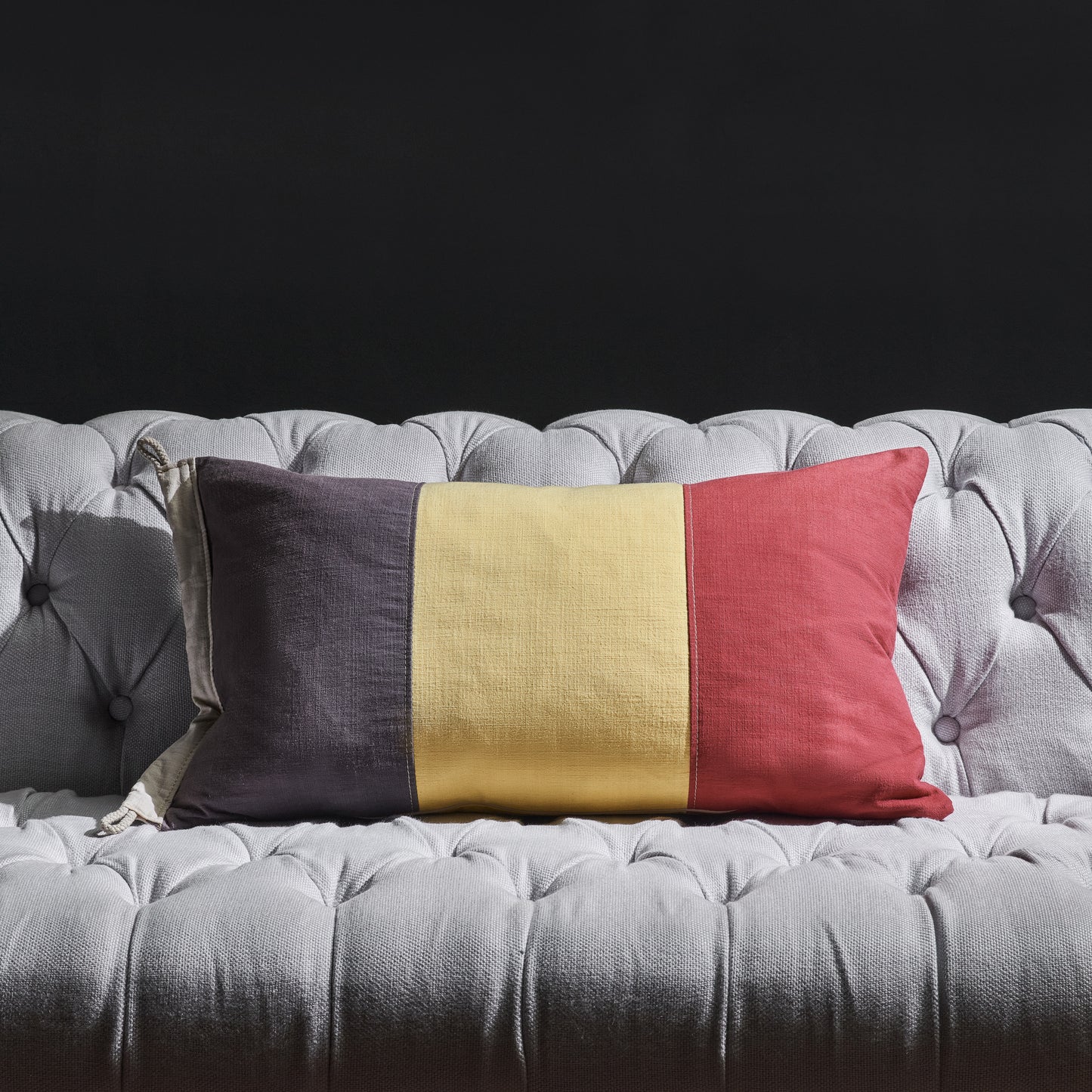 BELGIUM FLAG CUSHION