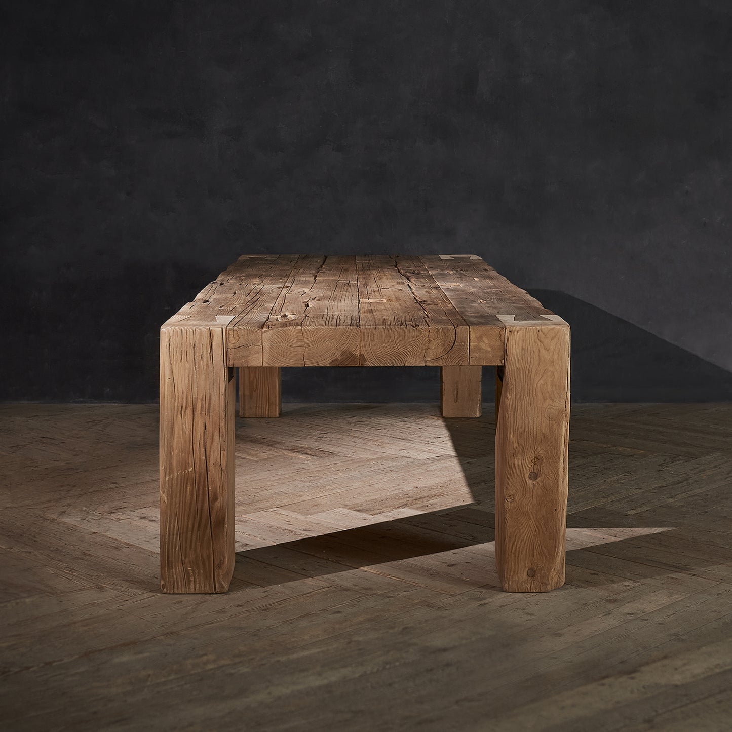 ENGLISH BEAM DINING TABLE