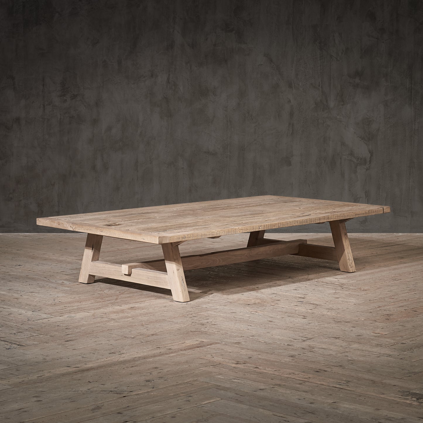 BRIDGE OAK COFFEE TABLE