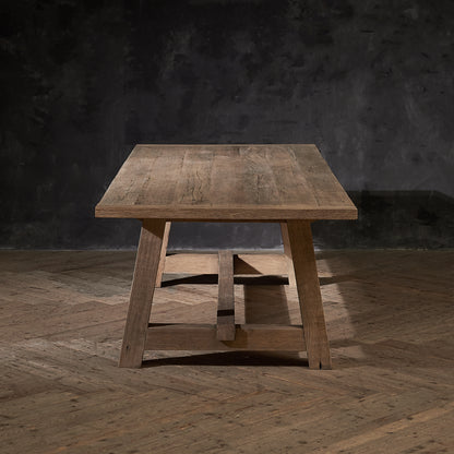 BRIDGE OAK DINING TABLE