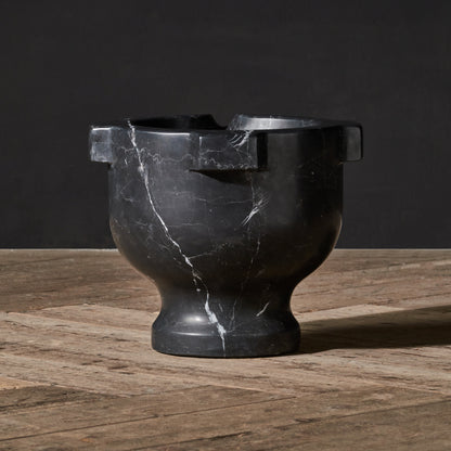 COSIMO URN BLACK MARBLE