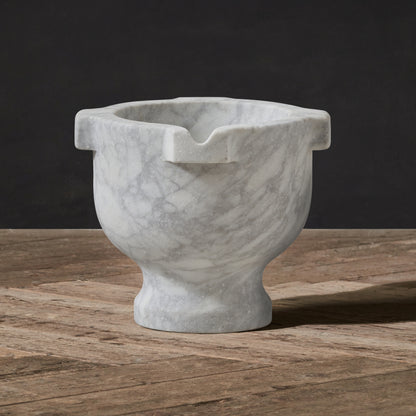 COSIMO URN WHITE MARBLE