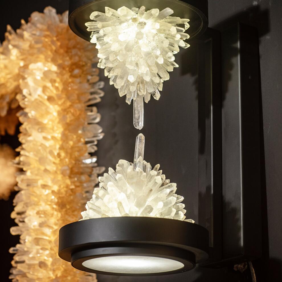 ELYSIUM DOUBLE BALL SCONCE