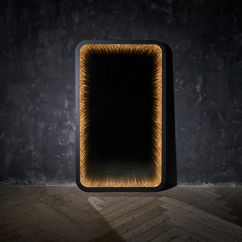 INCEPTION ROCK CRYSTAL TALL MIRROR