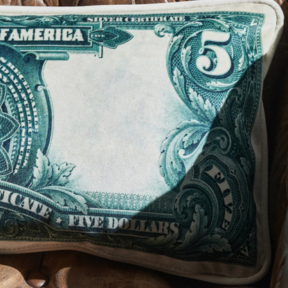 SILVER CERTIFICATE CUSHION