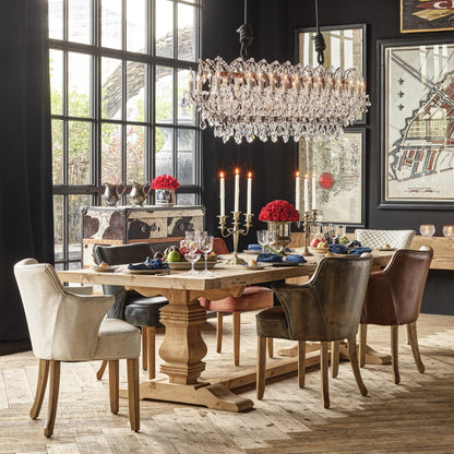 GEORGIAN ARCHITECTURAL DINING TABLE