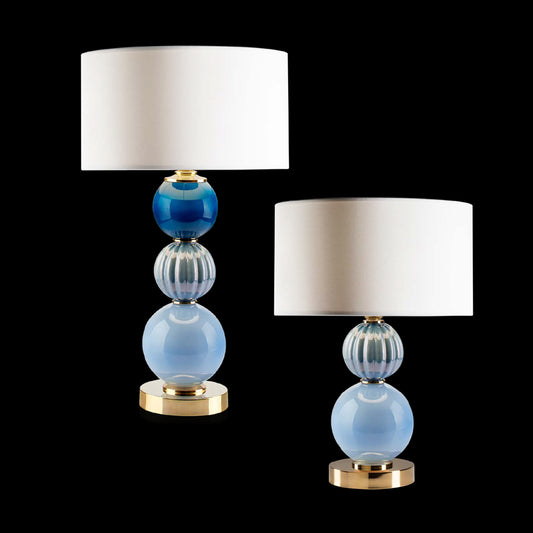 LADY V BLUE TABLE LAMP