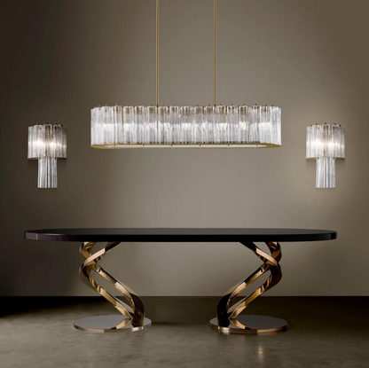OVAL DRUM CHANDELIER