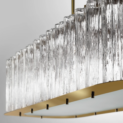 OVAL DRUM CHANDELIER