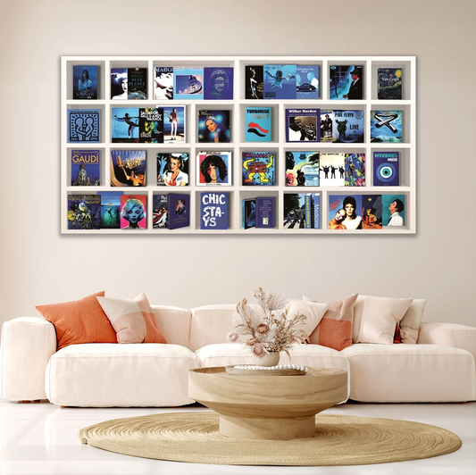 A KIND OF BLUE WALL ART