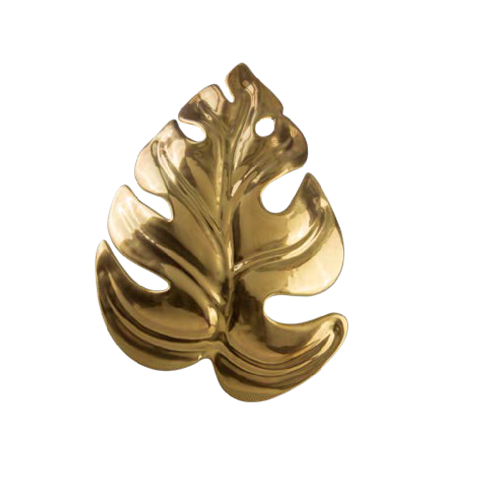 MONSTERA WALL LIGHT (GOLD)