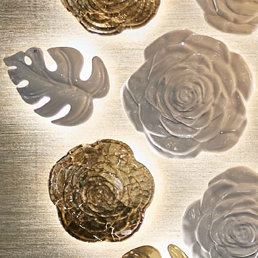 MONSTERA WALL LIGHT (WHITE)