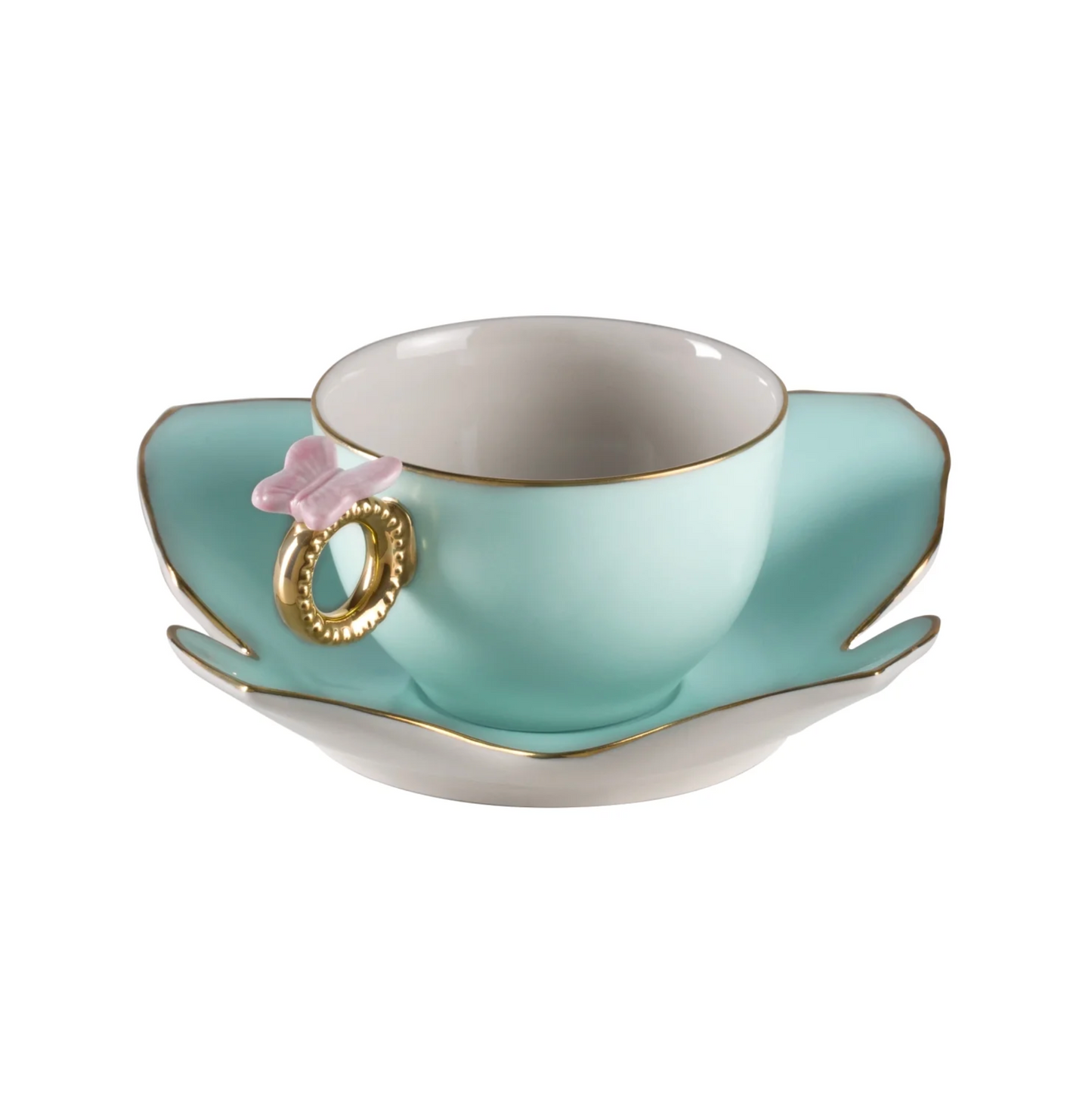 BUTTERFLY TEA CUP & SAUCER