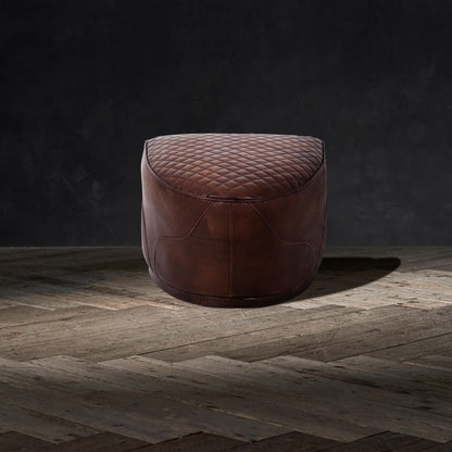 SADDLE FOOTSTOOL