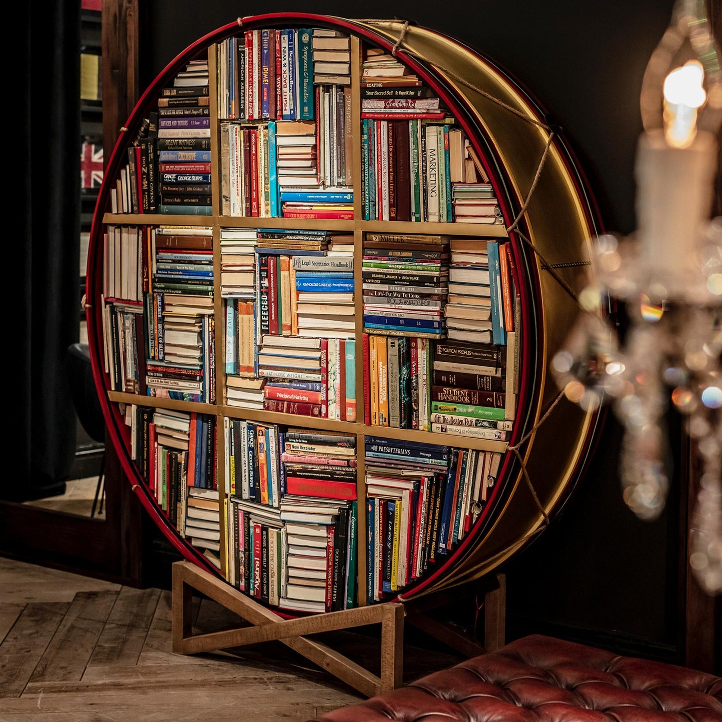 REGIMENT DRUM BOOKCASE